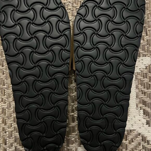 Moosfield Leather slip on sandal Sz 38/ US 7.5 - Picture 4 of 5